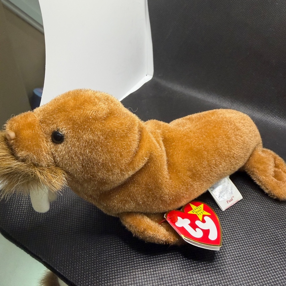 TY‎ Beanie Baby Paul the Walrus 1999